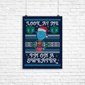 Look at Me Sweater Poster - Adult & Kids T-Shirts, Sweatshirts & Hoodies apparel design preview 1
