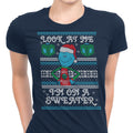 Look at Me Sweater Women's Apparel - Adult & Kids T-Shirts, Sweatshirts & Hoodies apparel design preview 1