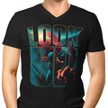 Look Up Men's V-Neck - Adult & Kids T-Shirts, Sweatshirts & Hoodies apparel design preview 1