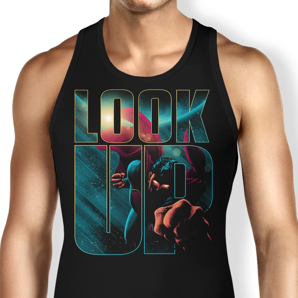 Look Up Tank Top - Adult & Kids T-Shirts, Sweatshirts & Hoodies apparel design preview 1