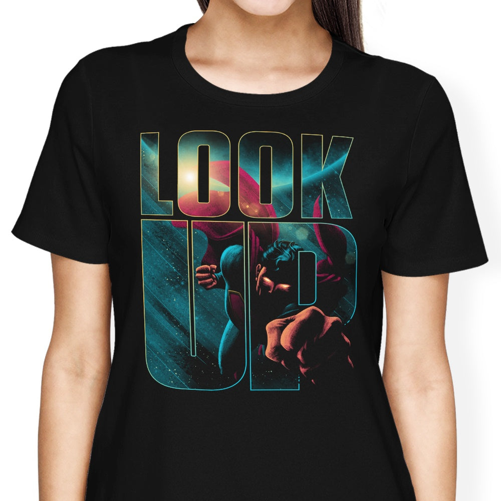 Look Up Women's Apparel - Adult & Kids T-Shirts, Sweatshirts & Hoodies apparel design preview 1