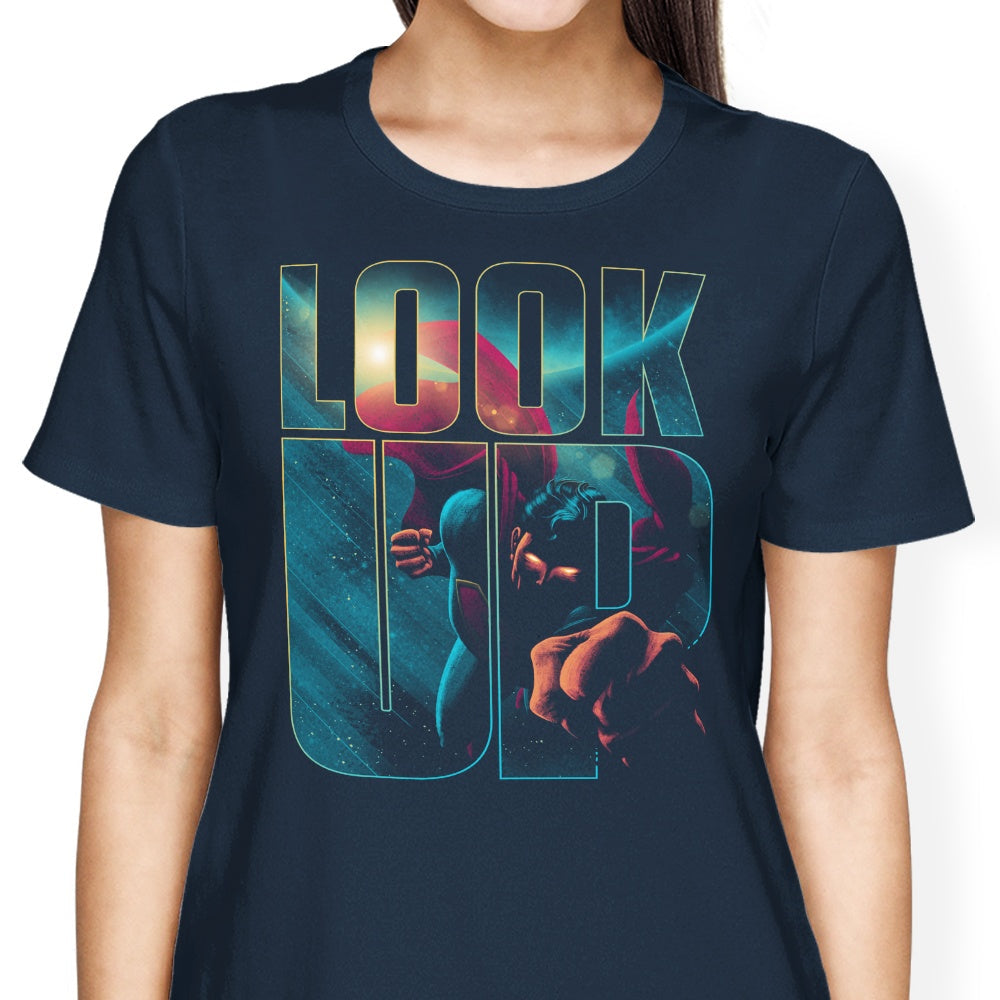 Look Up Women's Apparel - Adult & Kids T-Shirts, Sweatshirts & Hoodies apparel design preview 2