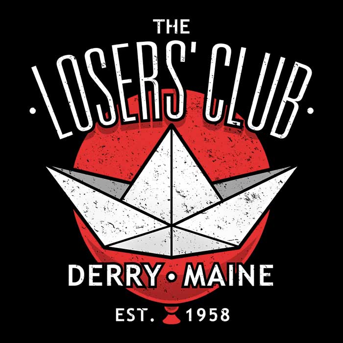 Losers Club Coasters - Adult & Kids T-Shirts, Sweatshirts & Hoodies apparel design preview 1
