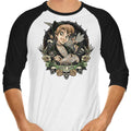 Lost in Neverland 3/4 Sleeve Raglan - Adult & Kids T-Shirts, Sweatshirts & Hoodies apparel design preview 1