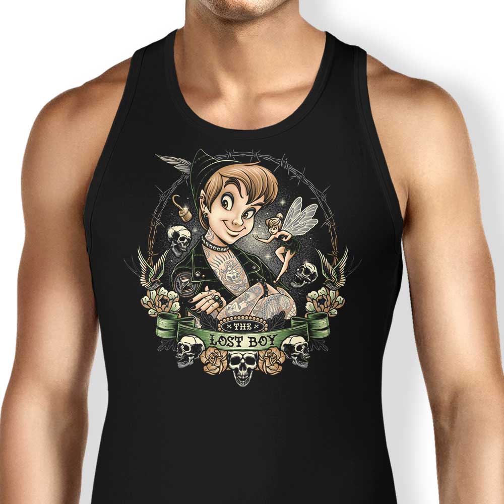 Lost in Neverland Tank Top - Adult & Kids T-Shirts, Sweatshirts & Hoodies apparel design preview 1