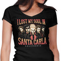 Lost My Soul Women's V-Neck - Adult & Kids T-Shirts, Sweatshirts & Hoodies apparel design preview 1