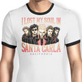 Lost My Soul Ringer - Adult & Kids T-Shirts, Sweatshirts & Hoodies apparel design preview 1