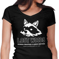 Lost Woods Staff Women's V-Neck - Adult & Kids T-Shirts, Sweatshirts & Hoodies apparel design preview 1