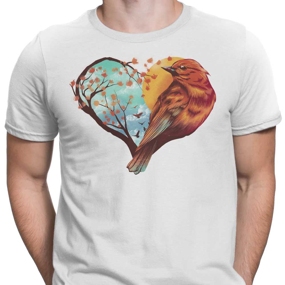 Love Bird Men's Apparel - Adult & Kids T-Shirts, Sweatshirts & Hoodies apparel design preview 2