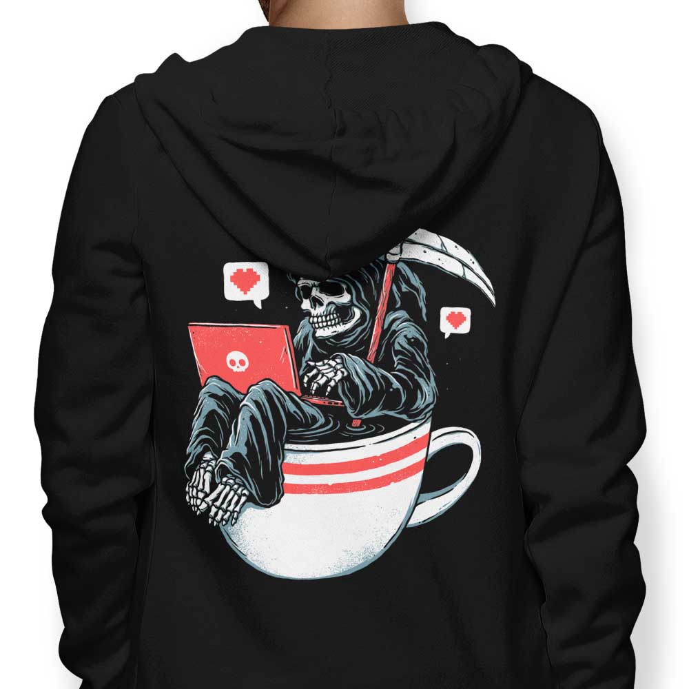 Love Death Coffee - Adult & Kids T-Shirts, Sweatshirts & Hoodies apparel design preview 1