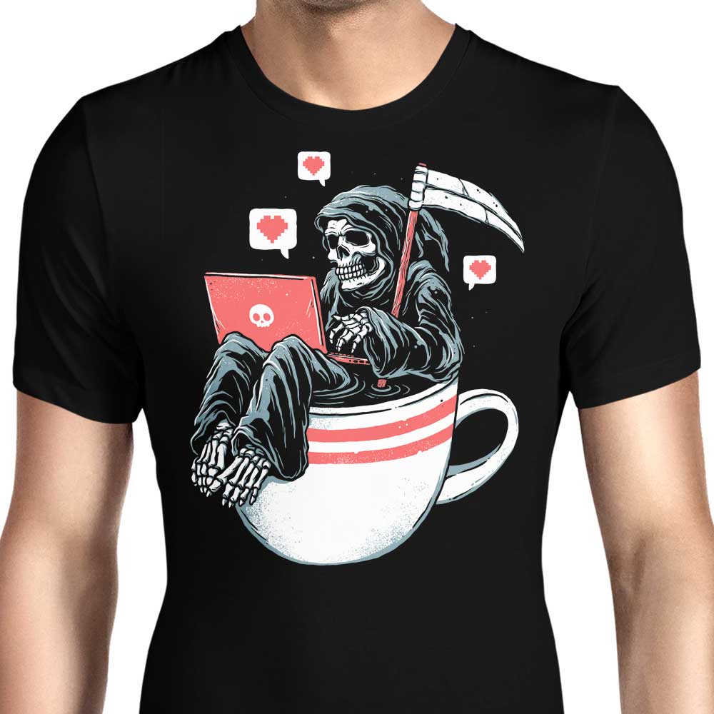 Love Death Coffee Men's Apparel - Adult & Kids T-Shirts, Sweatshirts & Hoodies apparel design preview 1