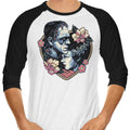 Love Monsters 3/4 Sleeve Raglan - Adult & Kids T-Shirts, Sweatshirts & Hoodies apparel design preview 1