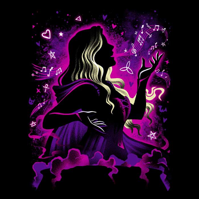 Love Witch Women's V-Neck - Adult & Kids T-Shirts, Sweatshirts & Hoodies apparel design preview 2