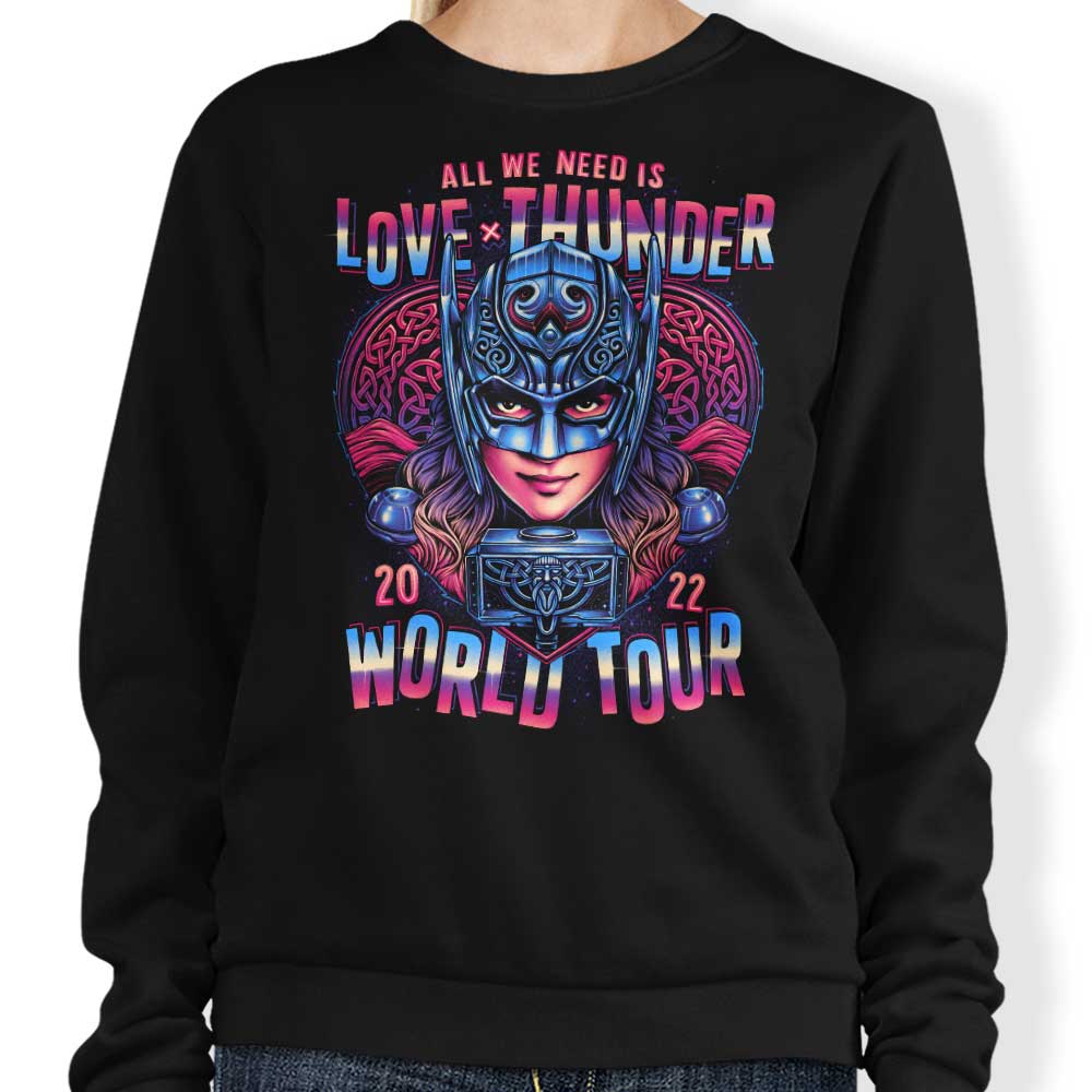 Love World Tour - Adult & Kids T-Shirts, Sweatshirts & Hoodies apparel design preview 1