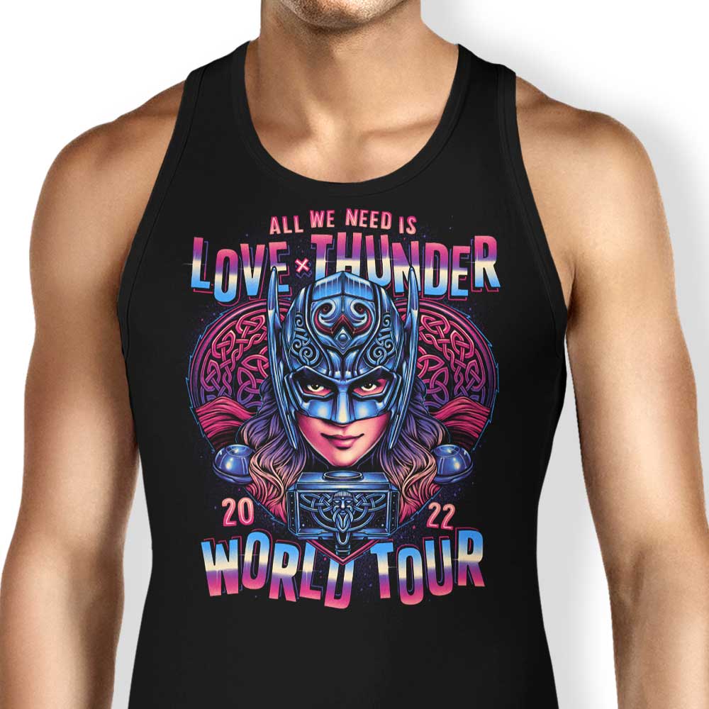 Love World Tour Tank Top - Adult & Kids T-Shirts, Sweatshirts & Hoodies apparel design preview 1