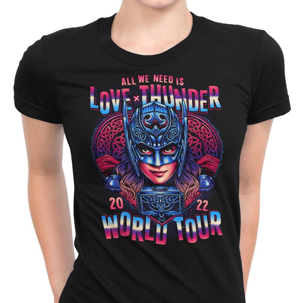 Love World Tour Women's Apparel - Adult & Kids T-Shirts, Sweatshirts & Hoodies apparel design preview 1