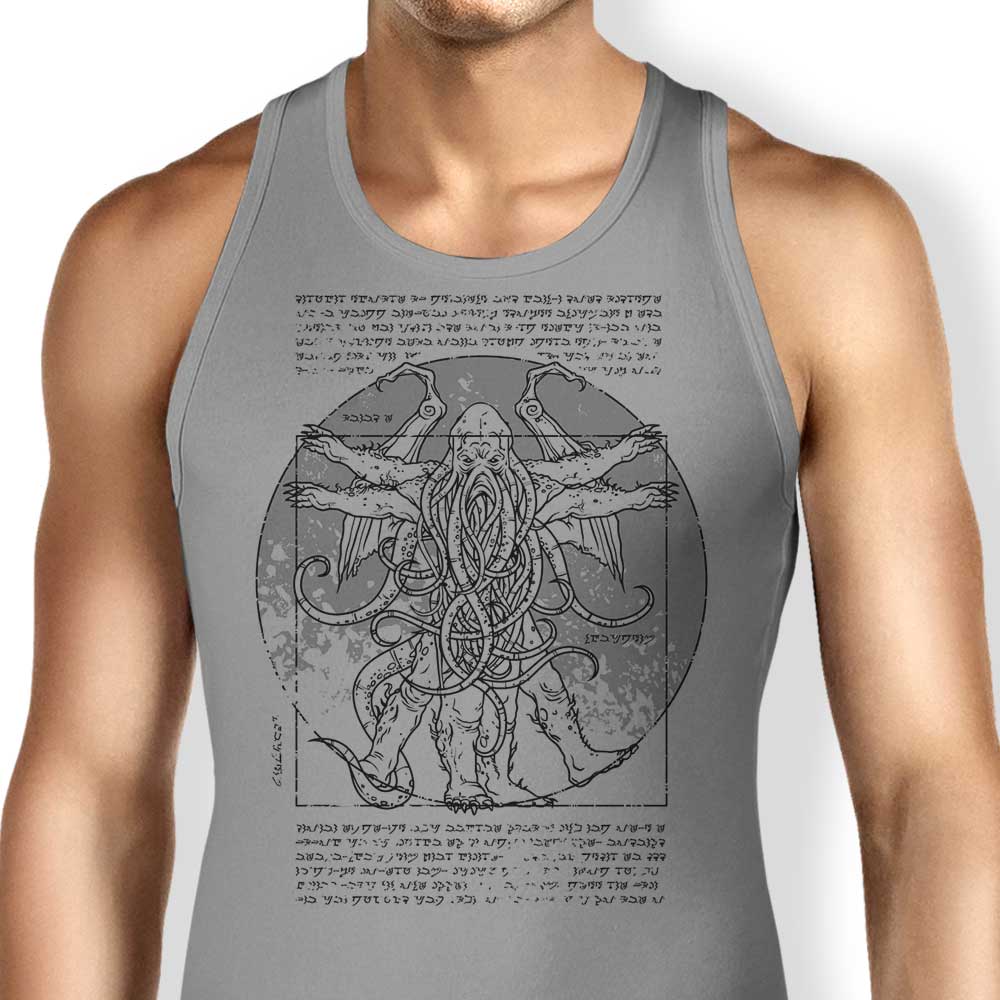Lovecraftian Man Tank Top - Adult & Kids T-Shirts, Sweatshirts & Hoodies apparel design preview 1