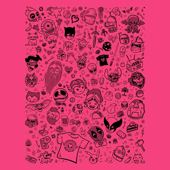 Lovely Doodles Men's Apparel - Adult & Kids T-Shirts, Sweatshirts & Hoodies apparel design preview 2
