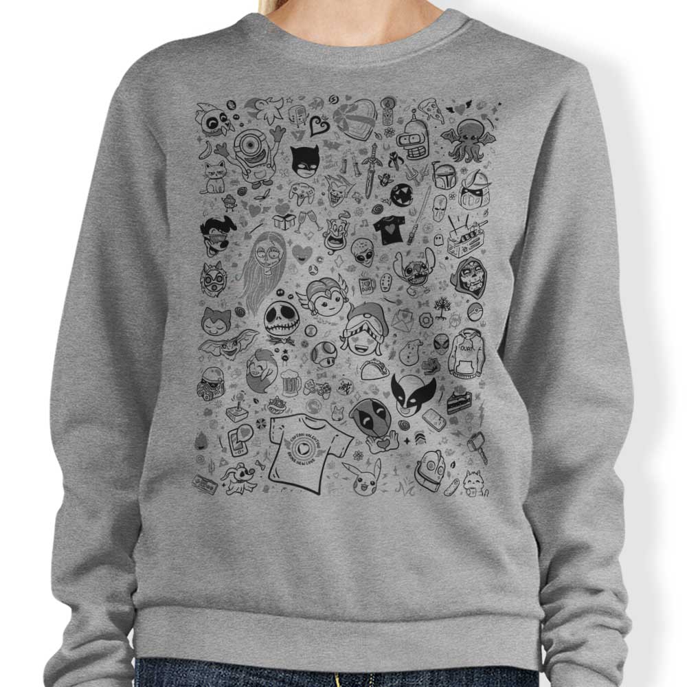 Lovely Doodles - Adult & Kids T-Shirts, Sweatshirts & Hoodies apparel design preview 1