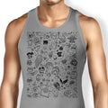Lovely Doodles Tank Top - Adult & Kids T-Shirts, Sweatshirts & Hoodies apparel design preview 1