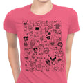 Lovely Doodles Women's Apparel - Adult & Kids T-Shirts, Sweatshirts & Hoodies apparel design preview 1