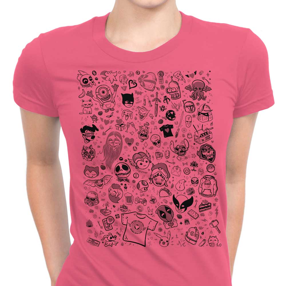 Lovely Doodles Women's Apparel - Adult & Kids T-Shirts, Sweatshirts & Hoodies apparel design preview 1