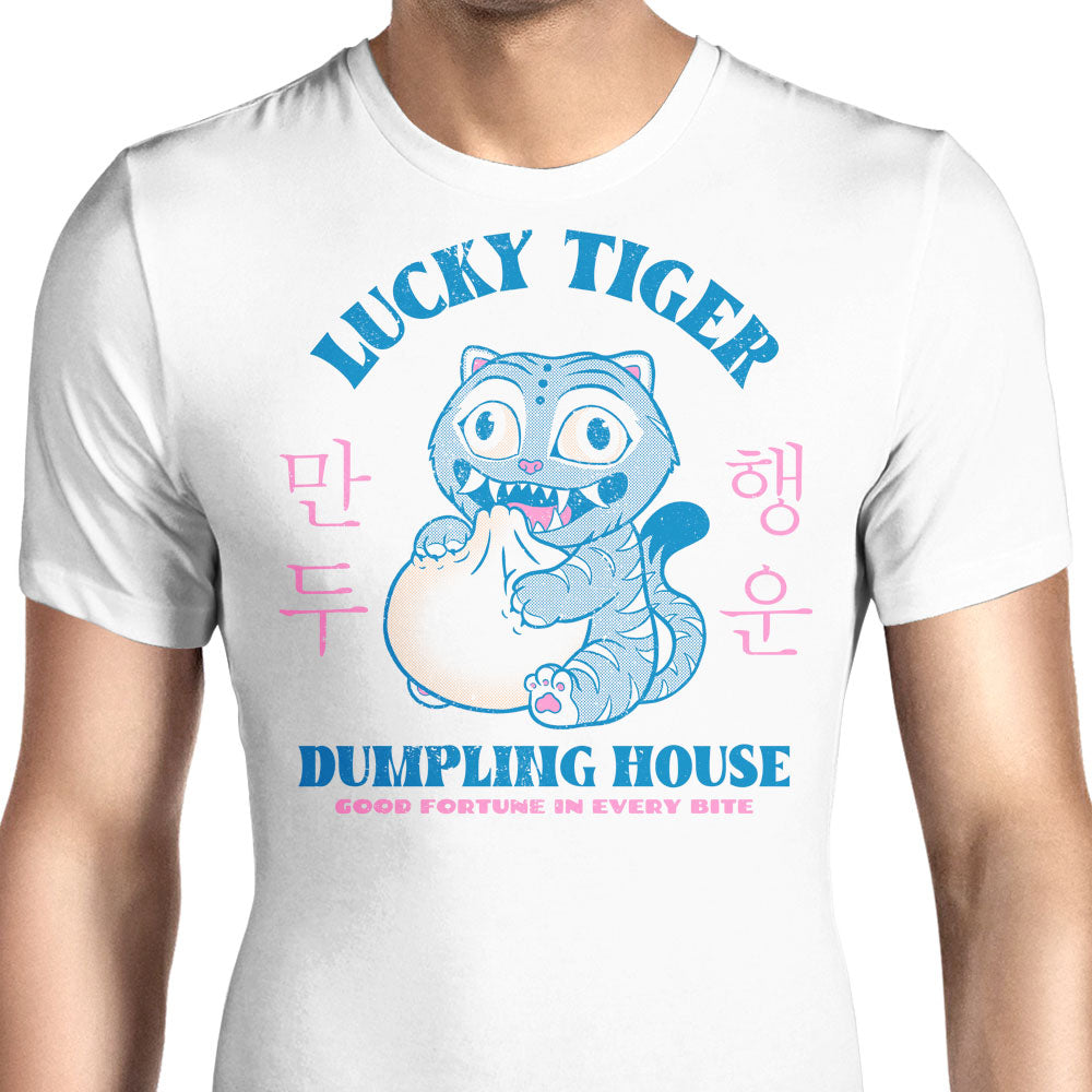 Lucky Tiger Dumpling House Men's Apparel - Adult & Kids T-Shirts, Sweatshirts & Hoodies apparel design preview 1