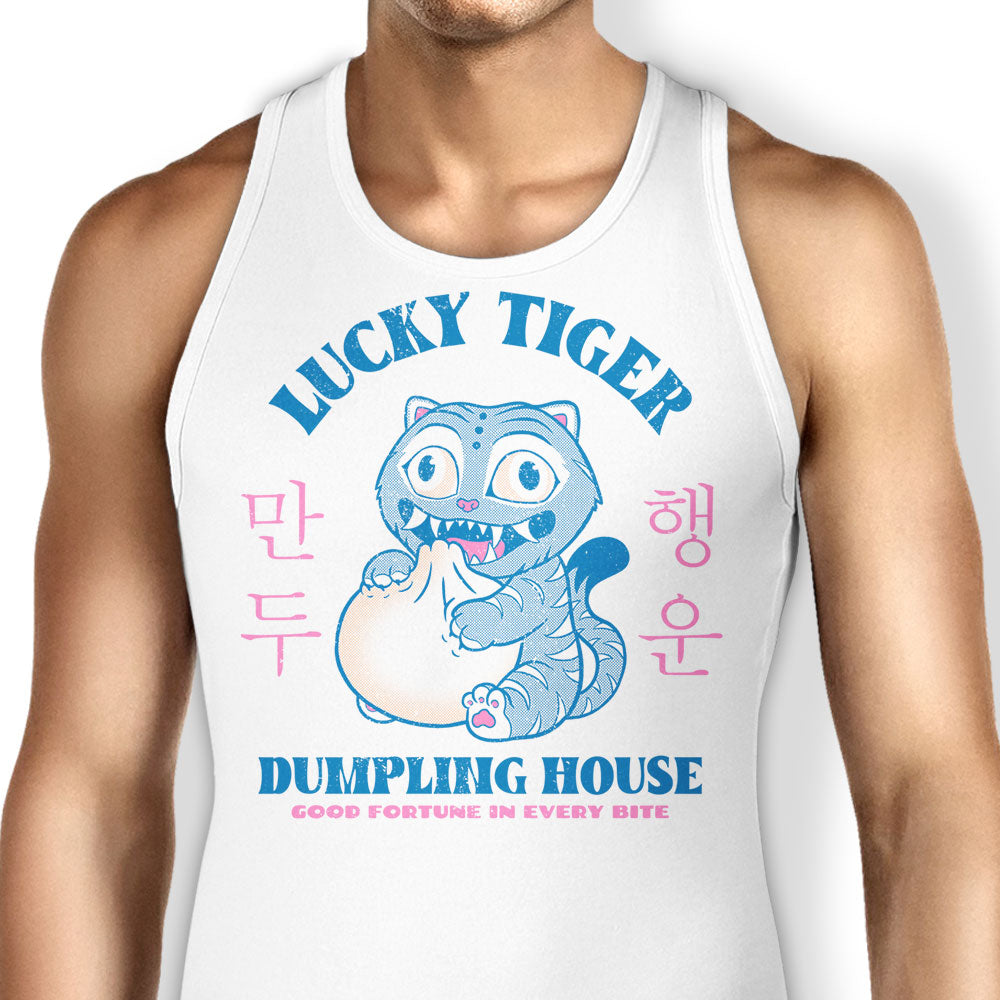 Lucky Tiger Dumpling House Tank Top - Adult & Kids T-Shirts, Sweatshirts & Hoodies apparel design preview 1