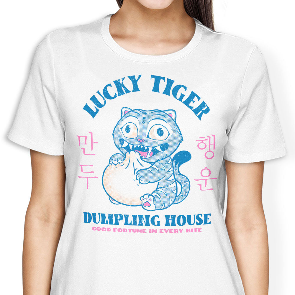 Lucky Tiger Dumpling House Women's Apparel - Adult & Kids T-Shirts, Sweatshirts & Hoodies apparel design preview 1
