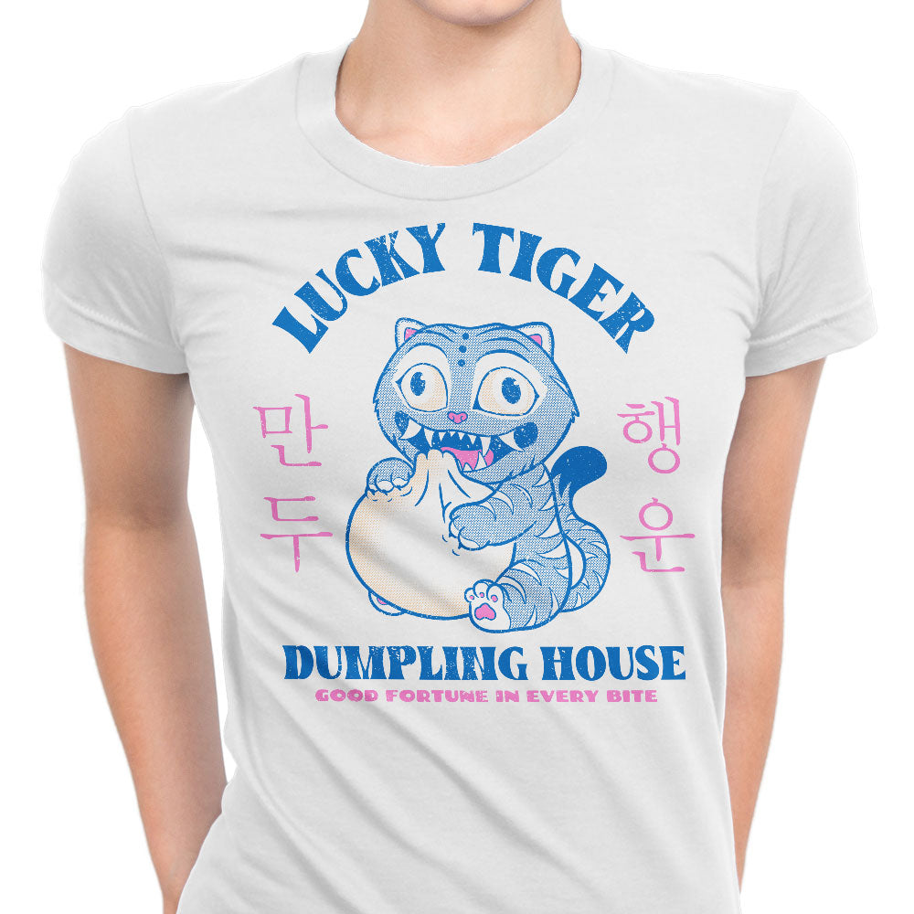 Lucky Tiger Dumpling House Women's Apparel - Adult & Kids T-Shirts, Sweatshirts & Hoodies apparel design preview 2
