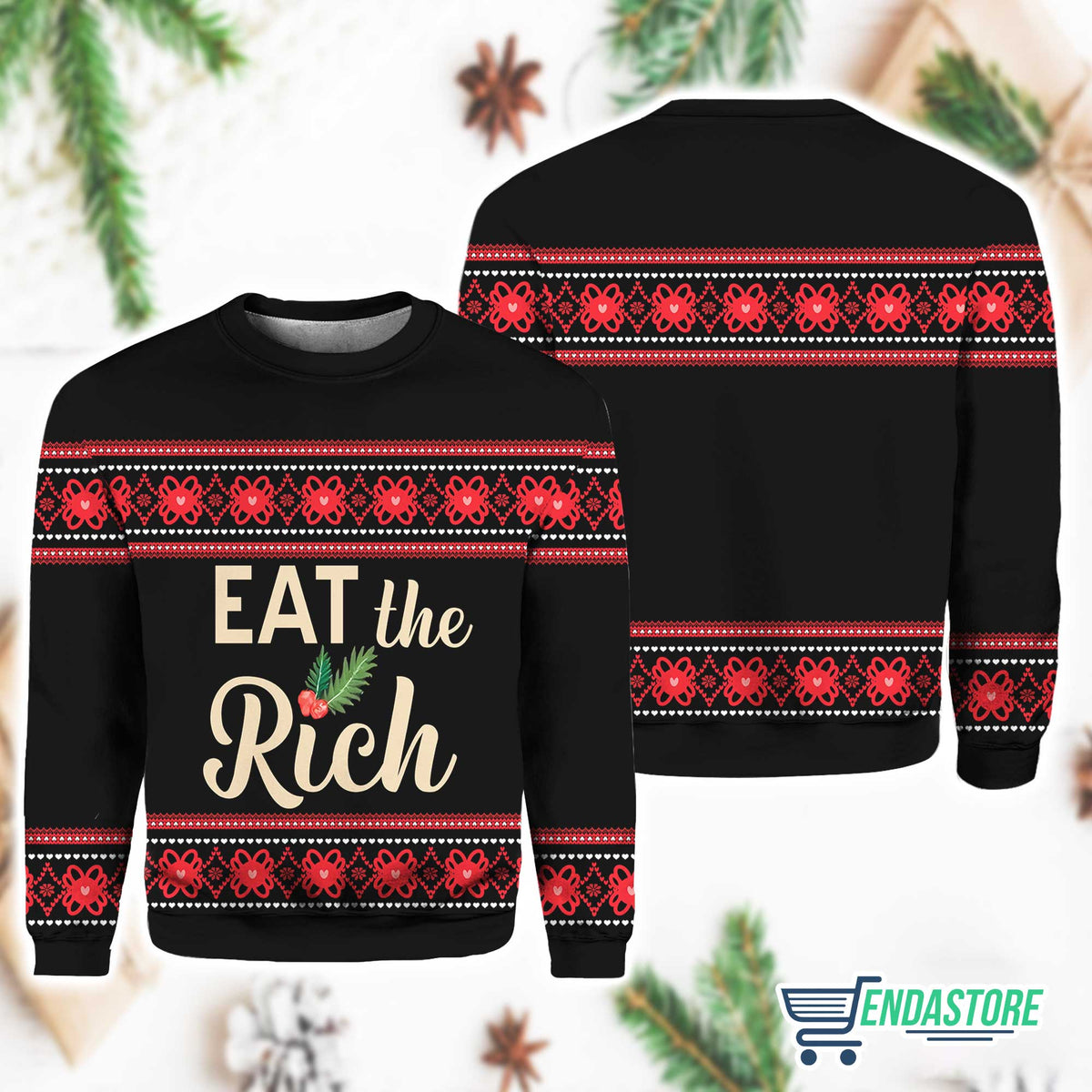 Luigi Mangione It The Rich Ugly Sweater product image 2