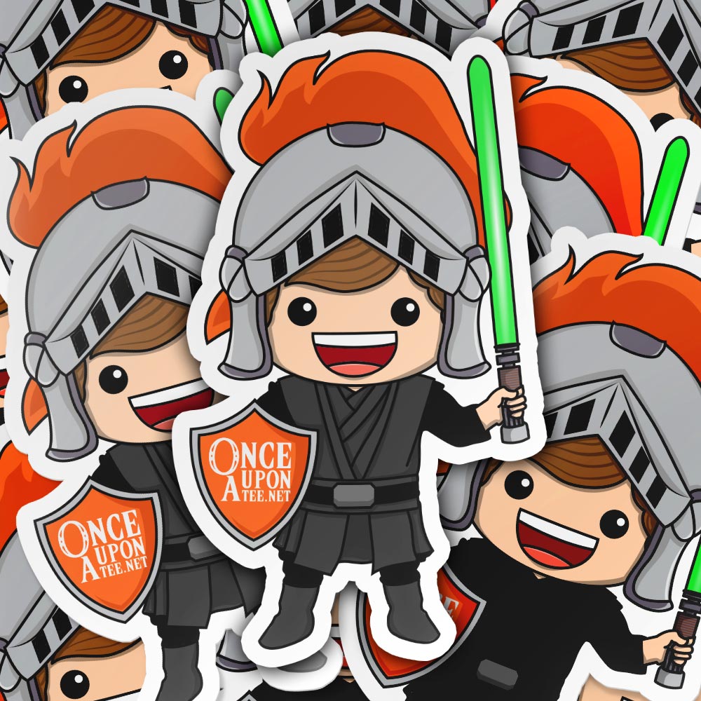Knighted Teerion Sticker May 2025 - Adult & Kids T-Shirts, Sweatshirts & Hoodies apparel design preview 1