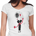 Luna Women's V-Neck - Adult & Kids T-Shirts, Sweatshirts & Hoodies apparel design preview 1