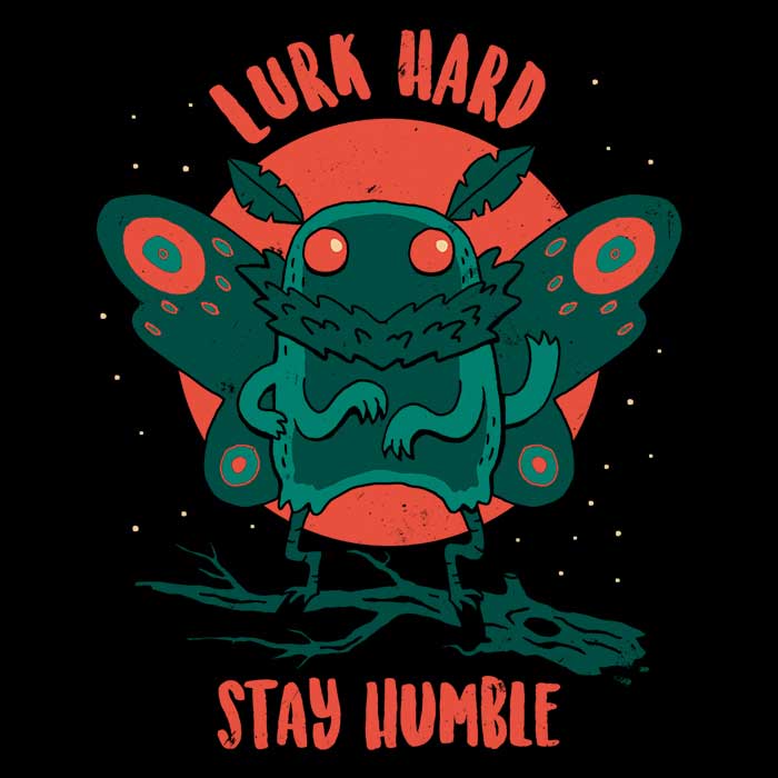 Lurk Hard Coasters - Adult & Kids T-Shirts, Sweatshirts & Hoodies apparel design preview 1