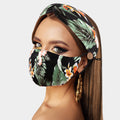 Tropical Flower Cotton Fashion Protective Mask - Adult & Kids T-Shirts, Sweatshirts & Hoodies apparel design preview 1