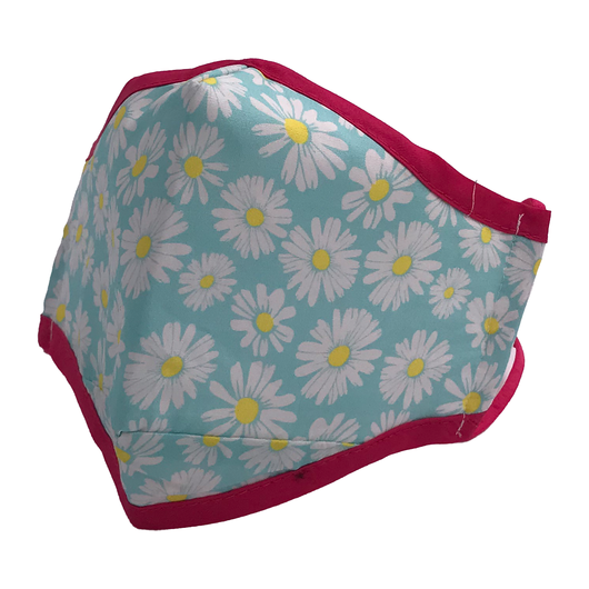 Girlie Girl Preppy Daisy Protective Mask - Adult & Kids T-Shirts, Sweatshirts & Hoodies apparel design preview 1