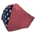 Girlie Girl Preppy USA Flag Protective Mask - Adult & Kids T-Shirts, Sweatshirts & Hoodies apparel design preview 1
