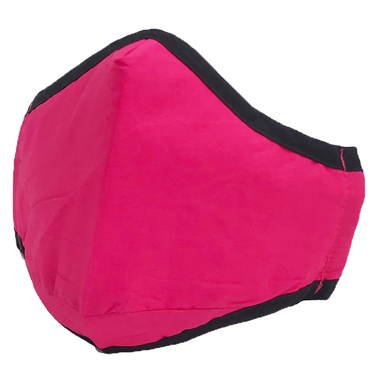 Girlie Girl Preppy Hot Pink Protective Mask - Adult & Kids T-Shirts, Sweatshirts & Hoodies apparel design preview 1