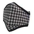 Girlie Girl Preppy Houndstooth Protective Mask - Adult & Kids T-Shirts, Sweatshirts & Hoodies apparel design preview 1