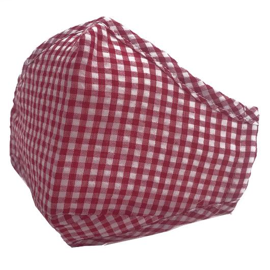 Girlie Girl Preppy Red Gingham Protective Mask - Adult & Kids T-Shirts, Sweatshirts & Hoodies apparel design preview 1