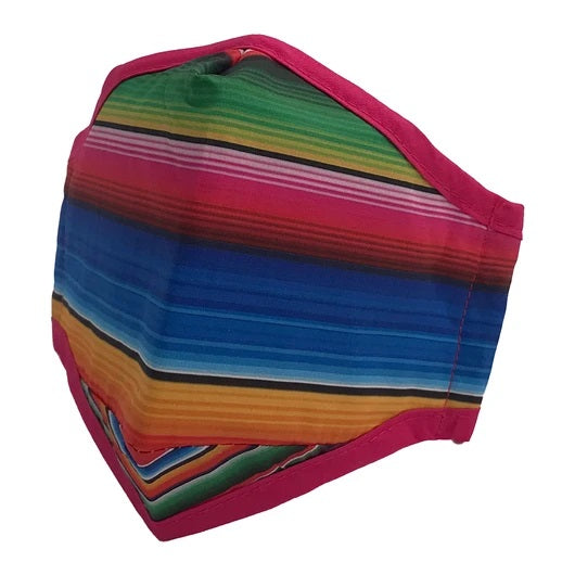 Girlie Girl Preppy Serape Protective Mask - Adult & Kids T-Shirts, Sweatshirts & Hoodies apparel design preview 1