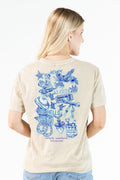 Simply Southern Howdy Aloha Mineral Washed Bone - Adult & Kids T-Shirts, Sweatshirts & Hoodies apparel design preview 1
