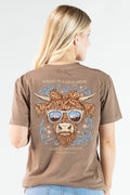 Simply Southern Good Mood Cow Mineral Washed - Adult & Kids T-Shirts, Sweatshirts & Hoodies apparel design preview 1
