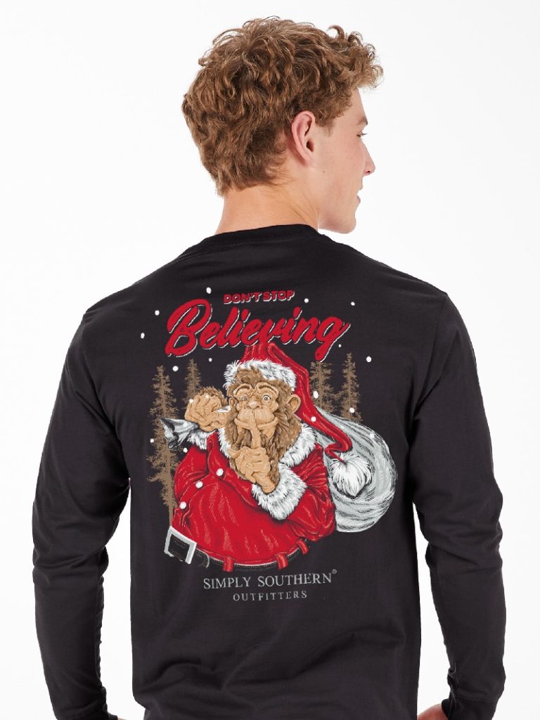 Simply Southern Don't Stop Holiday - Adult & Kids T-Shirts, Sweatshirts & Hoodies apparel design preview 2
