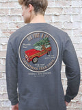 Simply Southern Big Foot Christmas Tree - Adult & Kids T-Shirts, Sweatshirts & Hoodies apparel design preview 1