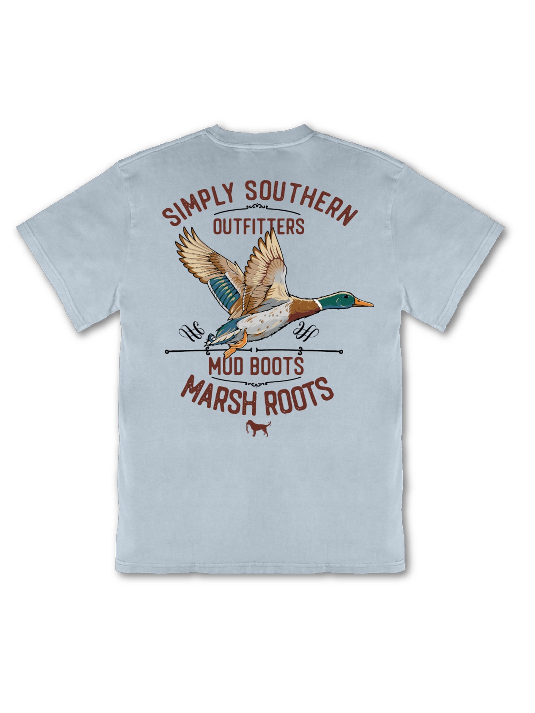 Simply Southern Mud Duck Mineral Washed - Adult & Kids T-Shirts, Sweatshirts & Hoodies apparel design preview 2
