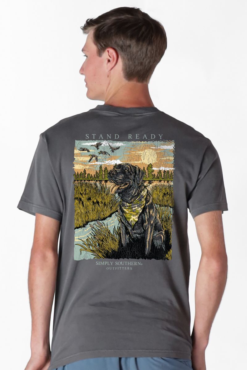 Simply Southern Outfitters Ready Dog Mineral Washed - Adult & Kids T-Shirts, Sweatshirts & Hoodies apparel design preview 2
