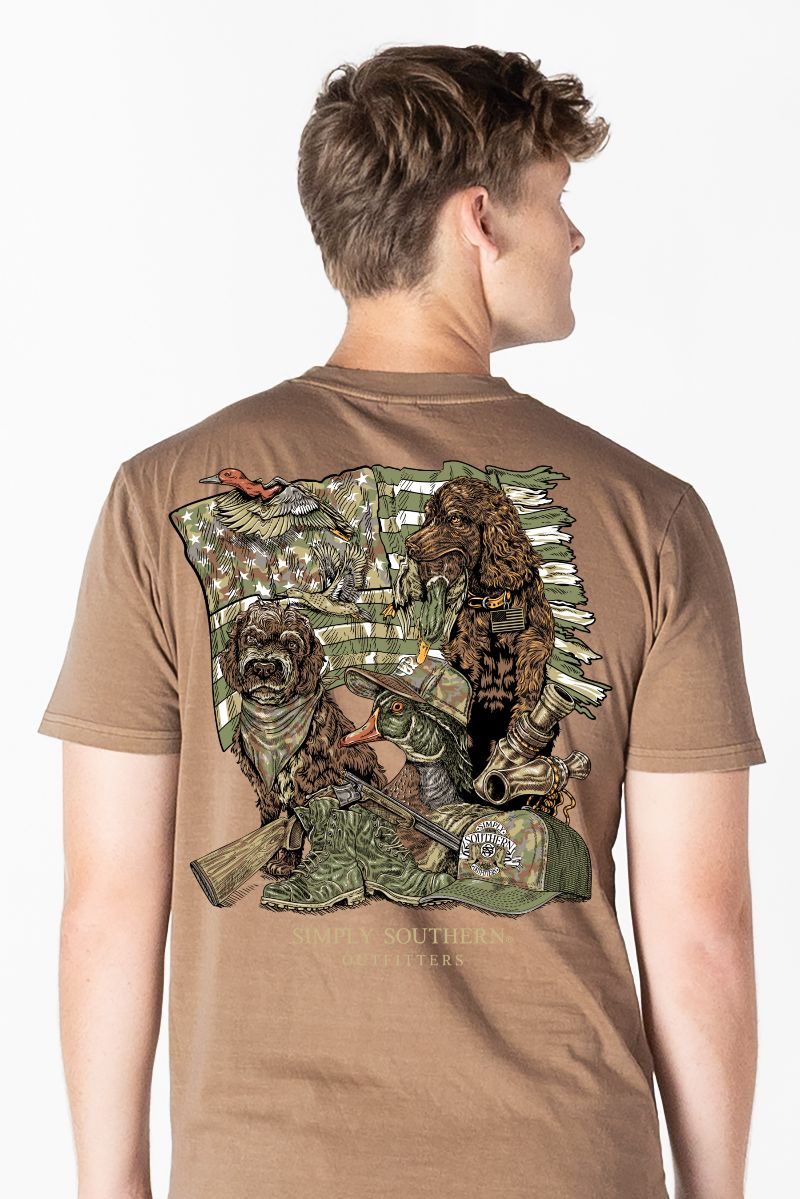 Simply Southern Outfitters USA Ready Mineral Washed - Adult & Kids T-Shirts, Sweatshirts & Hoodies apparel design preview 2