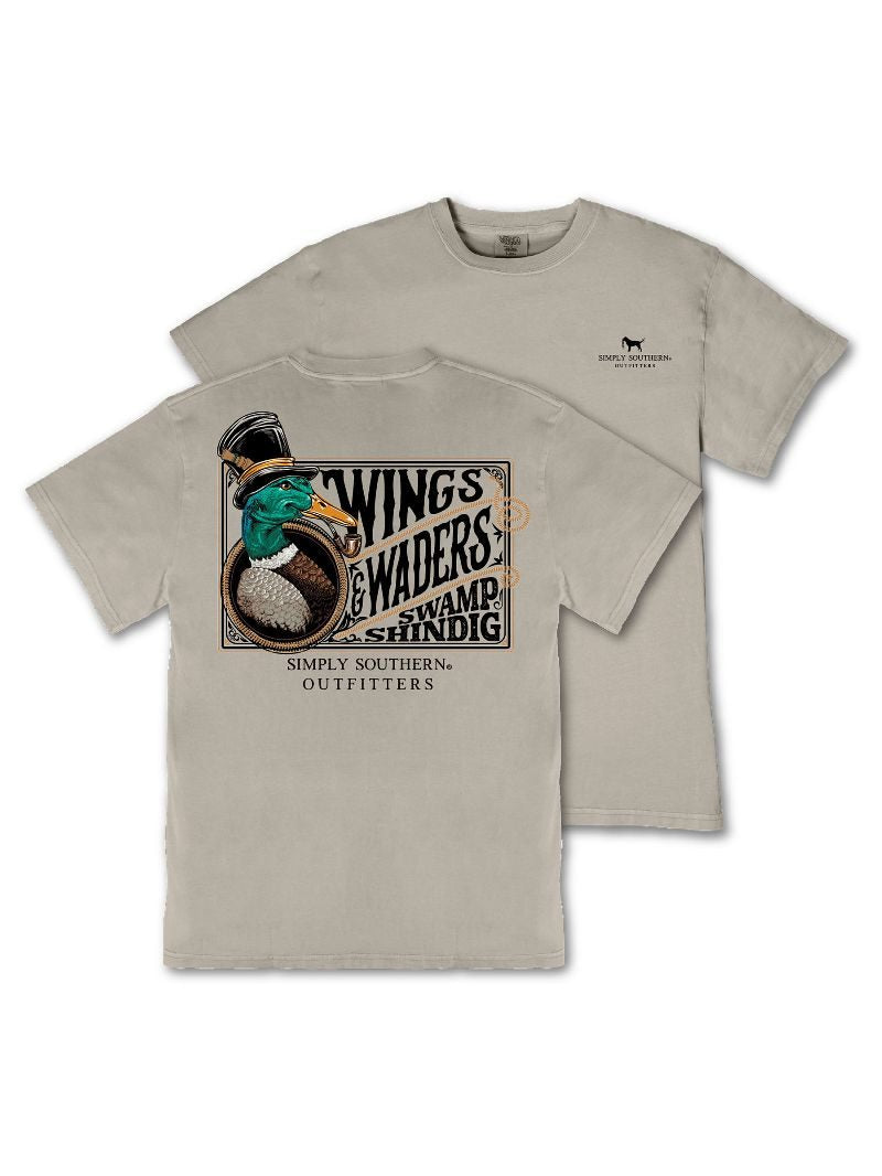 Simply Southern Outfitters Wanders Duck Mineral - Adult & Kids T-Shirts, Sweatshirts & Hoodies apparel design preview 2