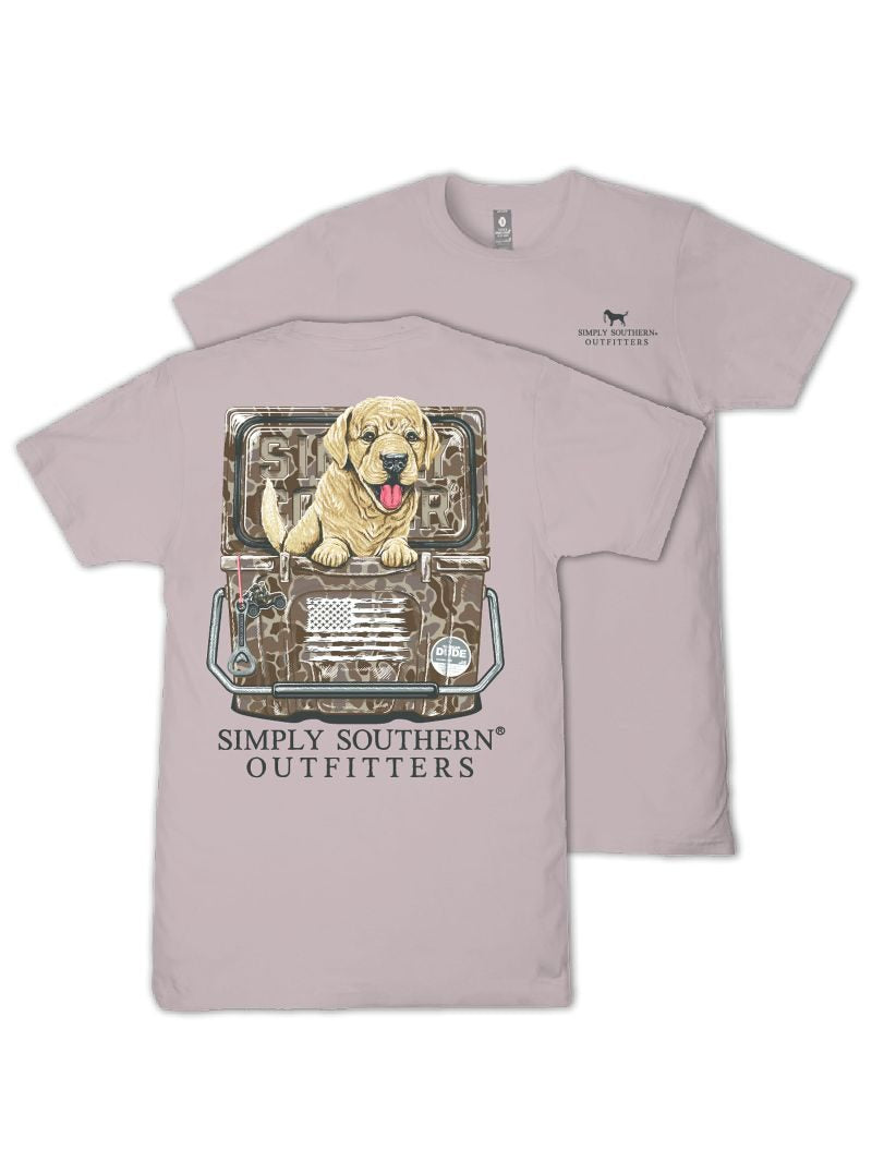Simply Southern USA Cooler Dog - Adult & Kids T-Shirts, Sweatshirts & Hoodies apparel design preview 2